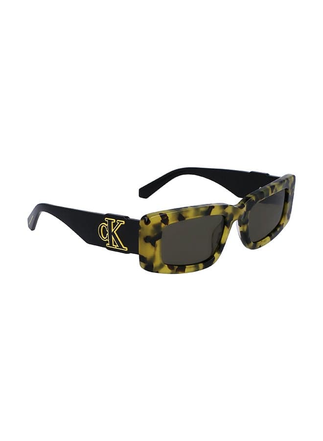 Unisex Rectangular Sunglasses - CKJ23609S-231-5221 - Lens Size: 52 Mm