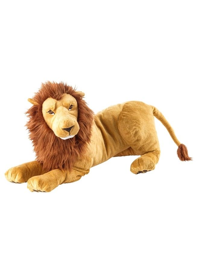 DJUNGELSKOG Soft toy, lion