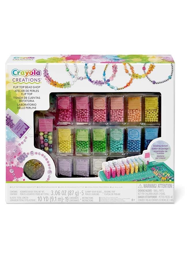Creations Bead Laboratory Set – 2500-Piece Jewelry Making Kit for Girls | DIY Bracelet & Necklace Craft Set, Creative Gift for Kids Ages 8+