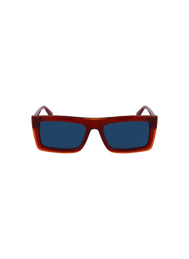 Unisex UV Protection Rectangular Sunglasses - CKJ23657S-820-5518 - Lens Size: 55 Mm