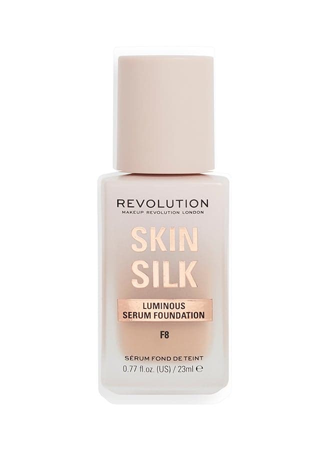Makeup Revolution Skin Silk Serum Foundation F8