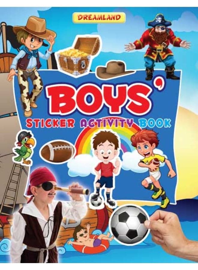 Sticker Activity Book - Boys