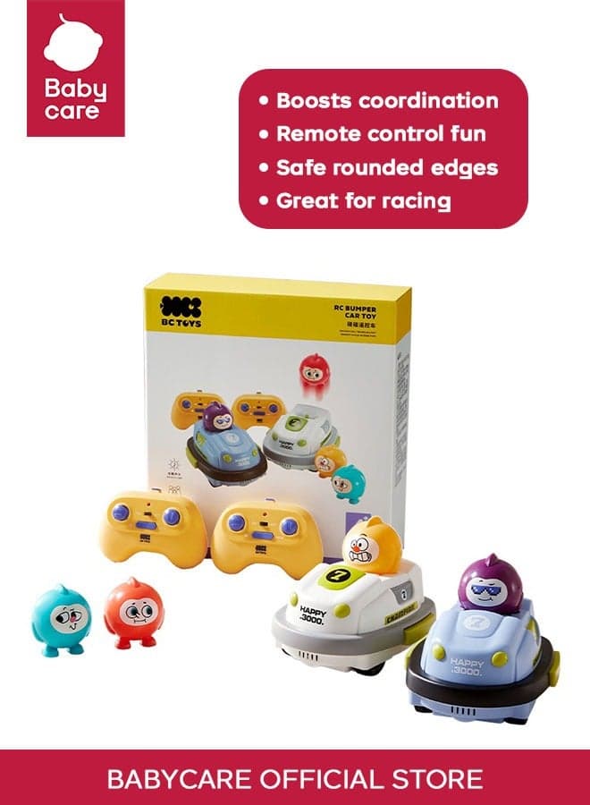 RC Bumper Car Toy Playset - Multicolor - 6 Pcs