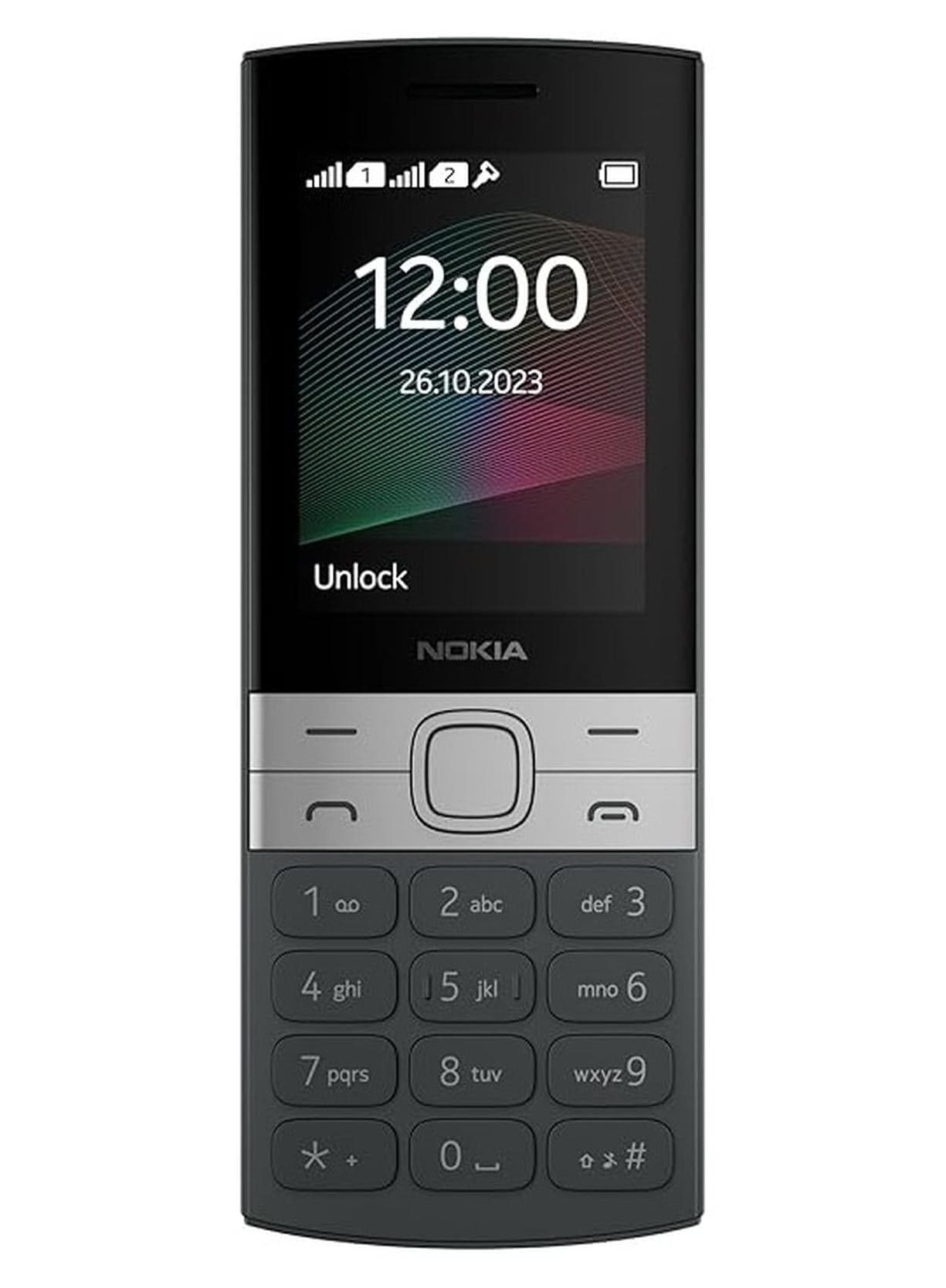 150 Dual SIM Premium Keypad Phone Rear Camera, Long Lasting Battery Life, Wireless FM Radio And MP3 Player and Premium Design