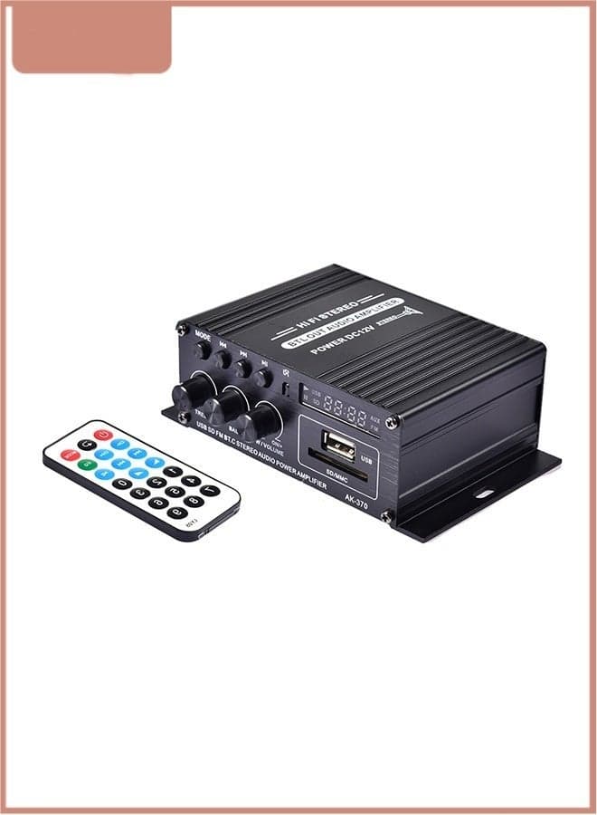 12V Amplifier HiFi Car Stereo Music Receiver FM MP3 Power-Amplifier
