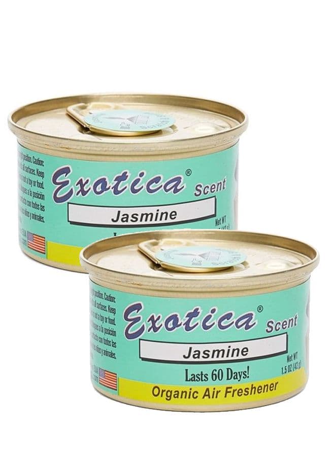 EXOTICA Organic Air Freshener Value Pack 2 count - Jasmine Scent