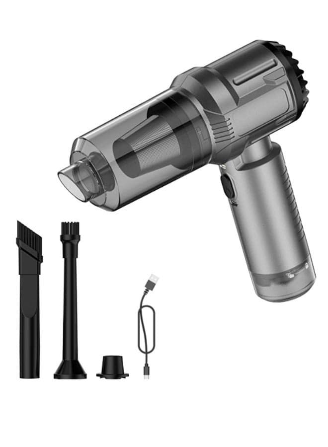 Handheld Vacuum Cleaner Cordless | 12000PA Brushless High Suction Power | Rechargeable Car & Home Mini Vacuum | Wireless | Grey