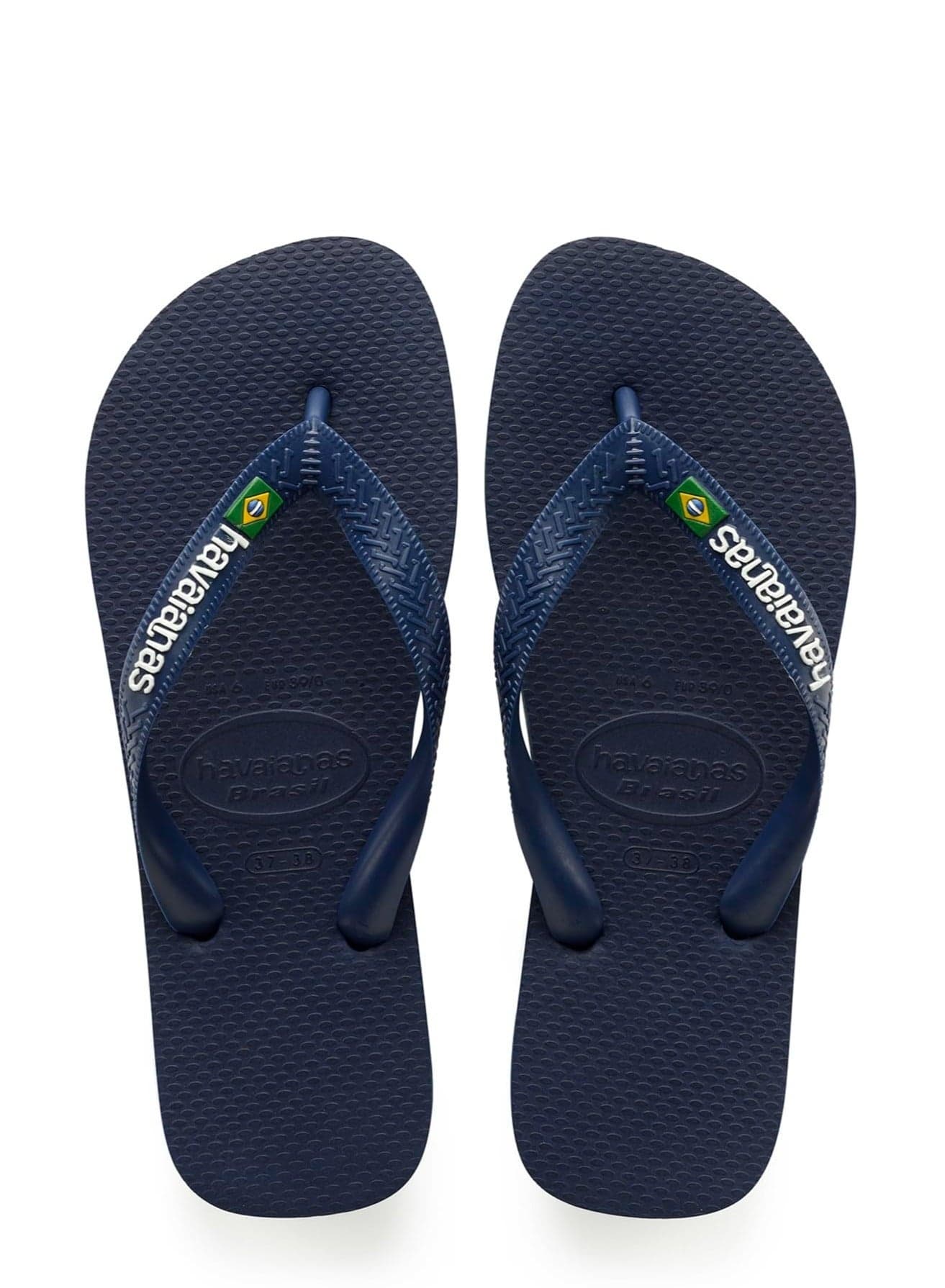Brasil Logo Flip Flops (Brazilian sizes)