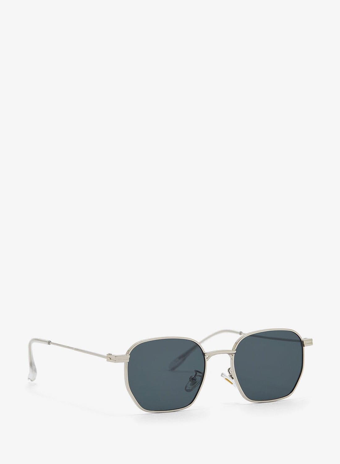 Classic Geometric Metal Wireframe Sunglasses