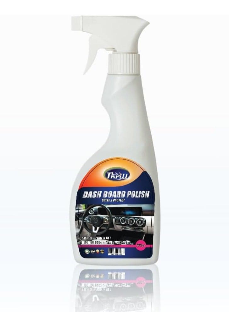 Trishine Dashboard Polish 700ML – High Gloss Finish | Dust Repellent | Protects & Restores Shine
