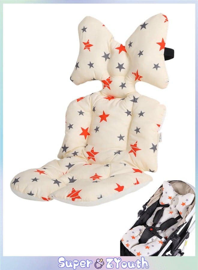 Baby Stroller Cushion Pad, Non Slip Baby Stroller Seat Liners, Car Seat Cushion for Kids