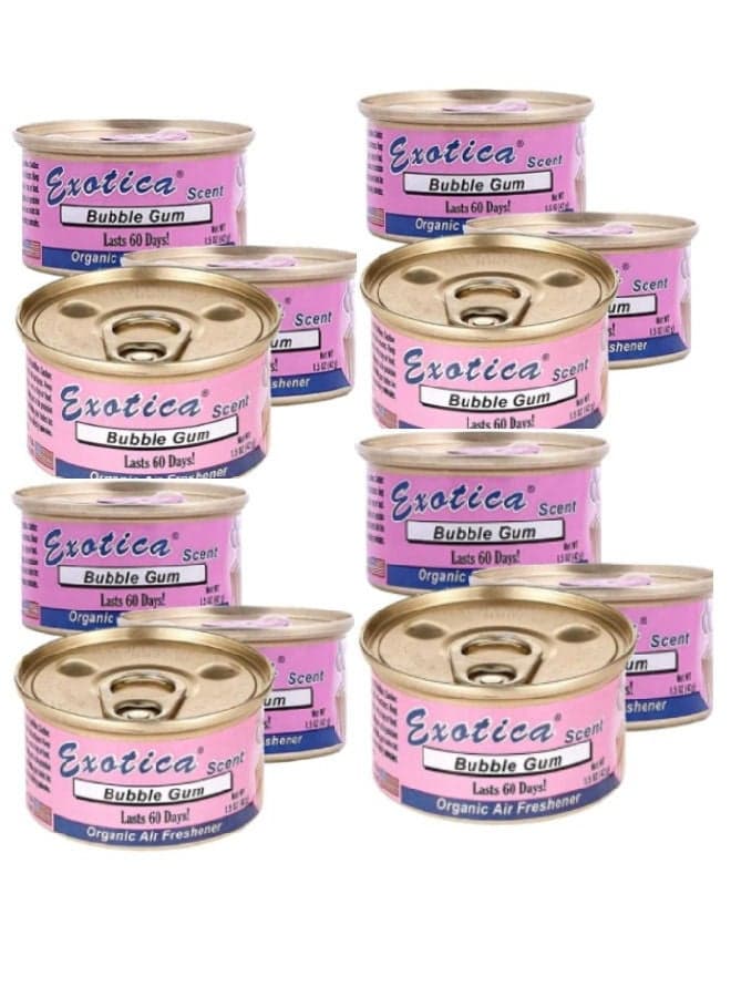 Organic Air Freshener - Bubble Gum - Pack of 12