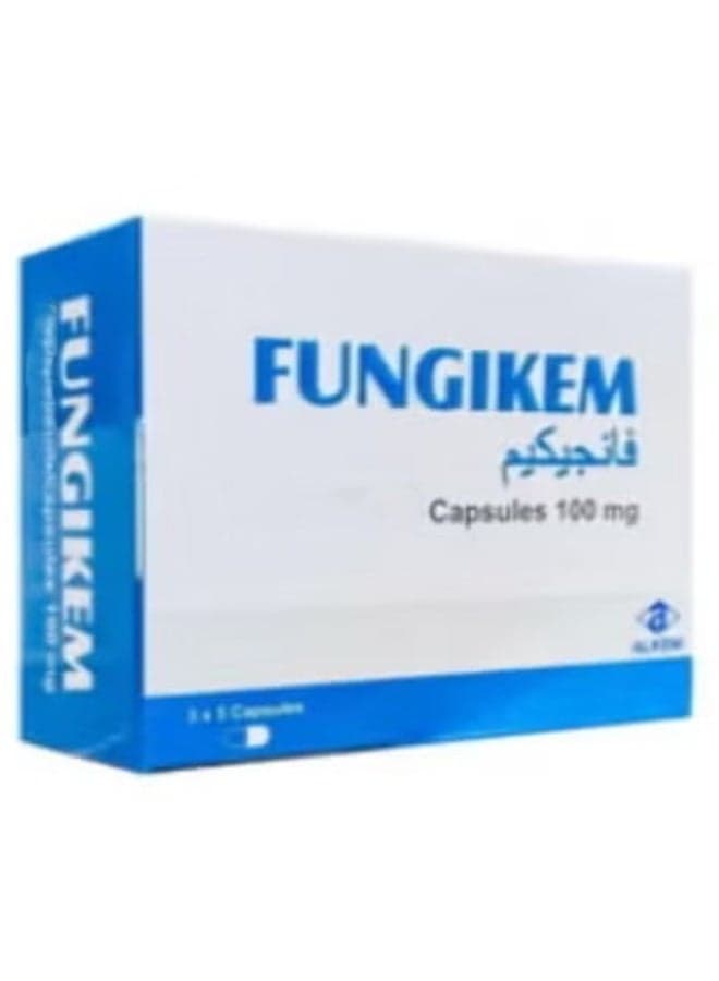Fungikem 100mg Capsules, Pack of 15's