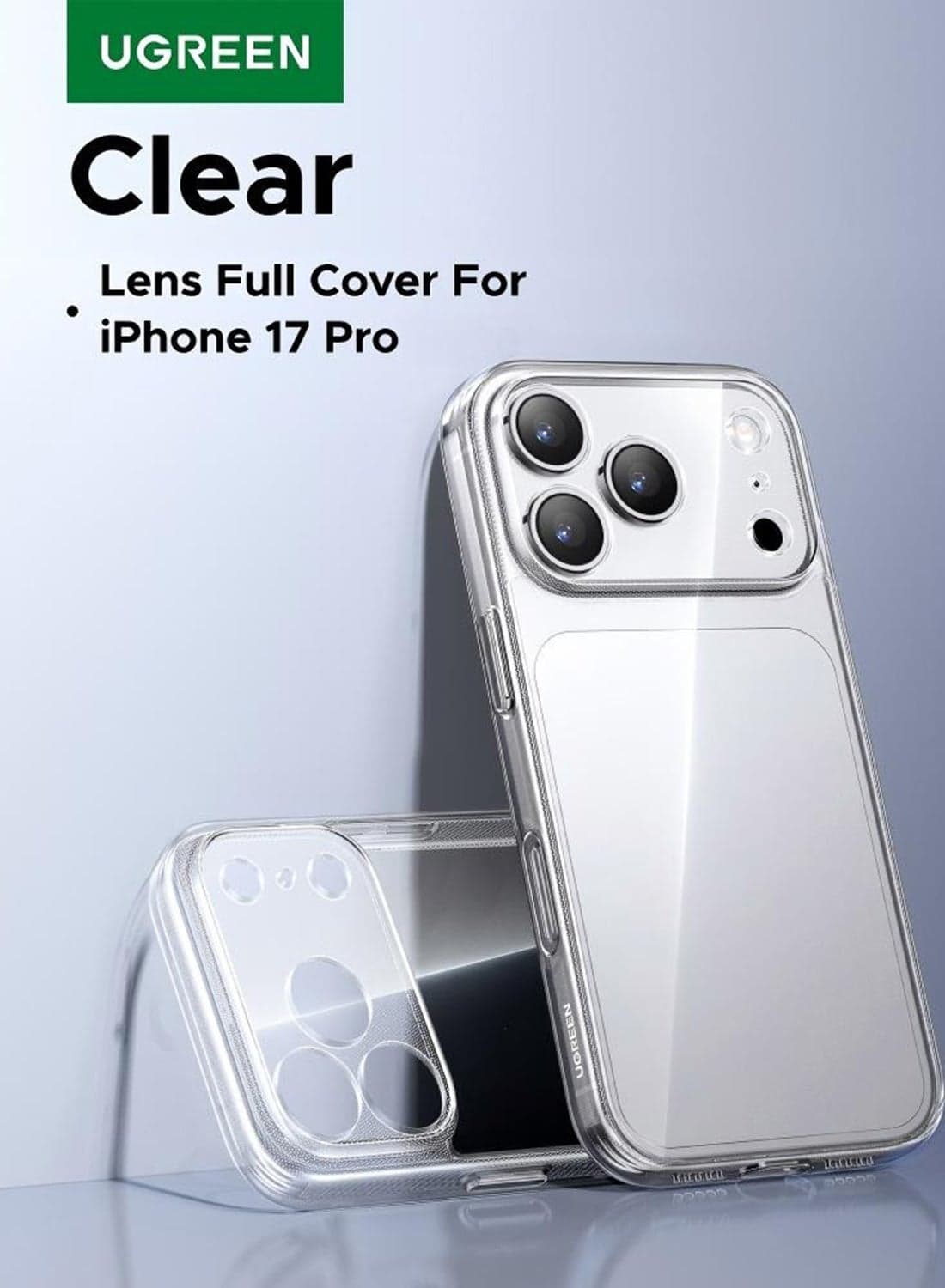 iPhone 17 Pro Case Full-coverage Phone Case Military-Grade Drop Protection iPhone 17 Pro Cover Delay Yellowing Wear-resistant Anti Scratch And Fingerprint 17 Pro Case Ultra Slim Extra Raised Edge clear