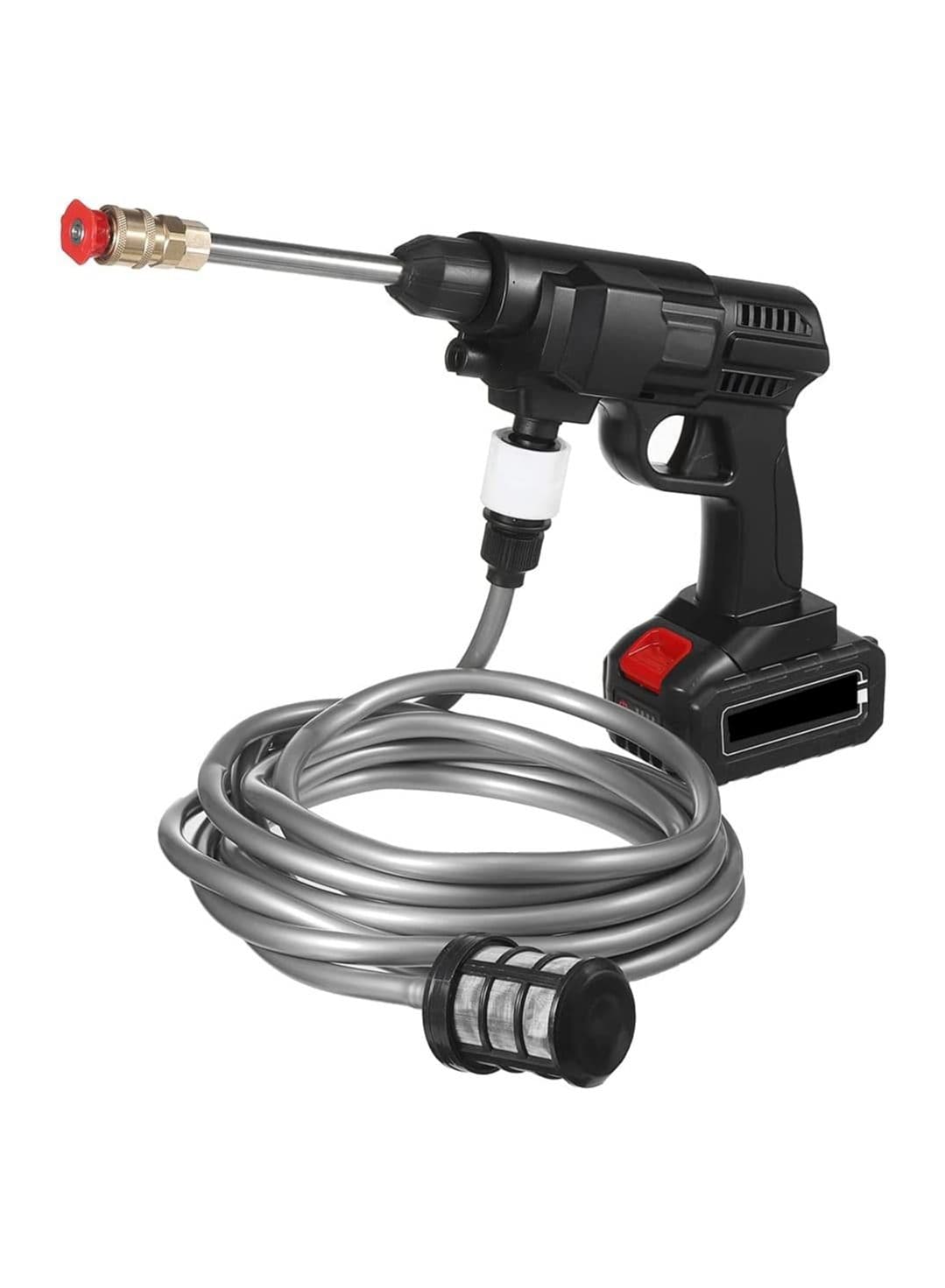 48V Portable High Pressure Washer Machine 15A 30Bar Cordless Washer With Foam Generator Nozzle Water Pump Auto Garden Sprayer Handheld Wireless Pressure Washer