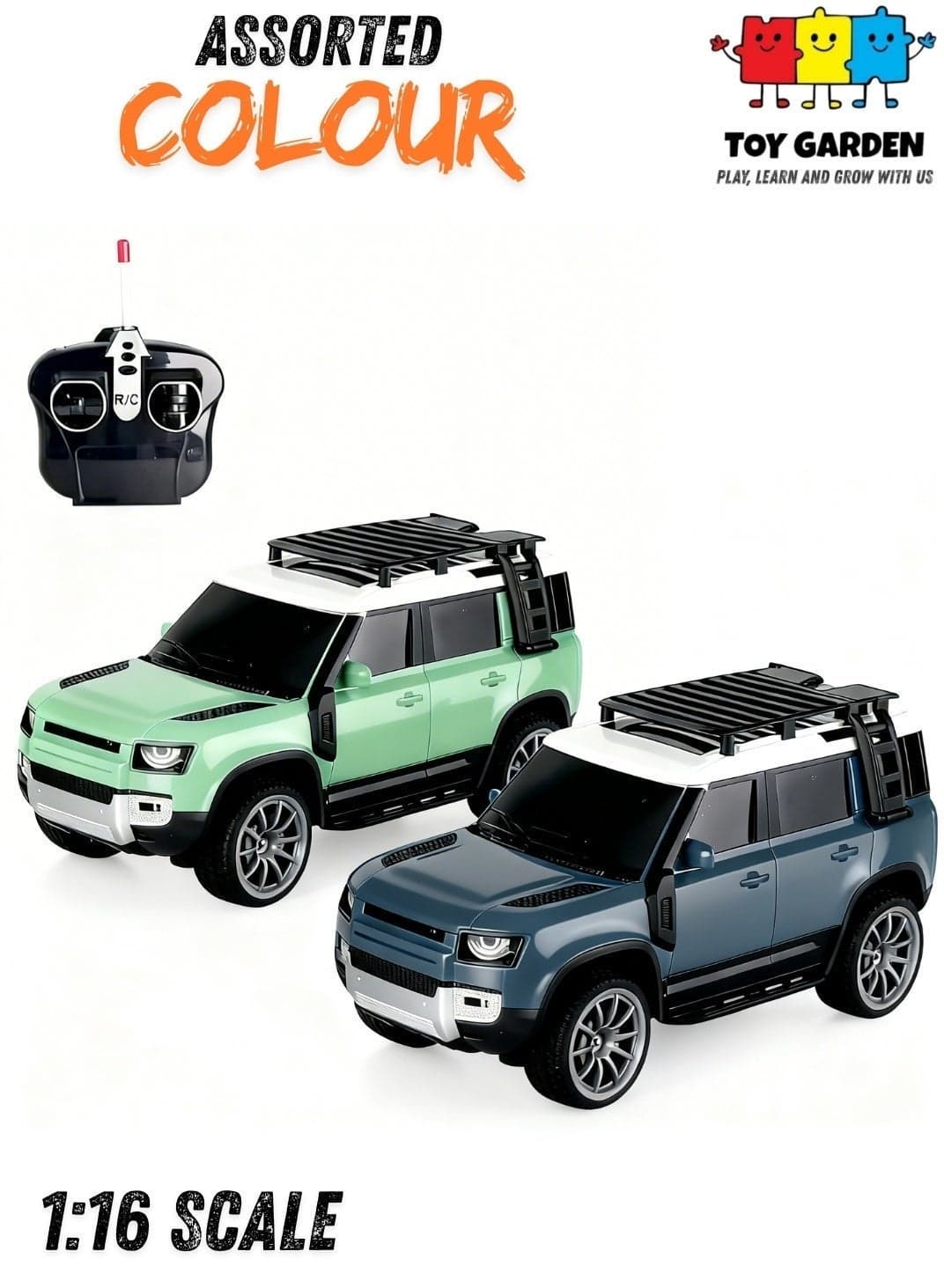 1:16 Scale Remote Controlled Super Racing Car | High Speed Motorized RC Chargeable Sports Toy Vehicle for Kids Ages 6+