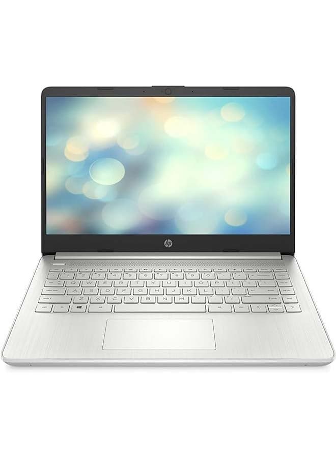 2024 Newest 14s Slim (Upgraded Version) Laptop With 14-Inch Display, Pentium Silver N5030 Processor/4GB RAM/128GB SSD/Intel UHD Graphics 605/Windows 11 English/Arabic Silver