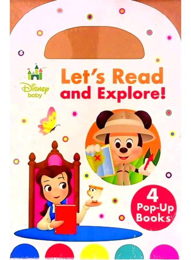 Disney Baby: Let'S Read And Explore! (4 Pop-Up Books)