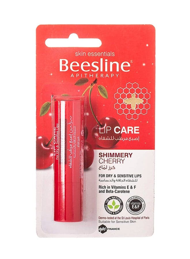 Shimmery Cherry Lip Care, Cherry Red 4grams