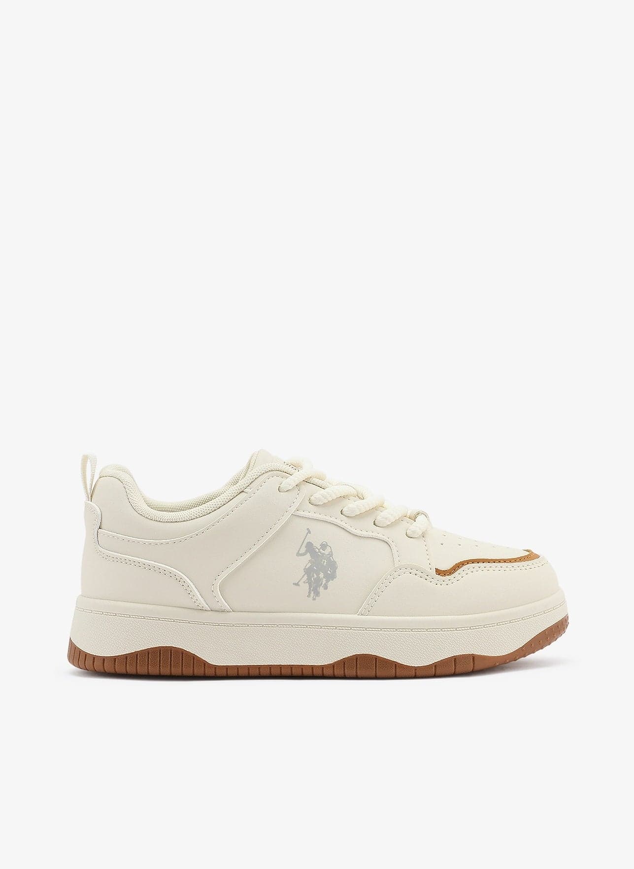 Women's Beige Low-Top Sneakers - Style that Moves, Comfort Shoes that Lasts