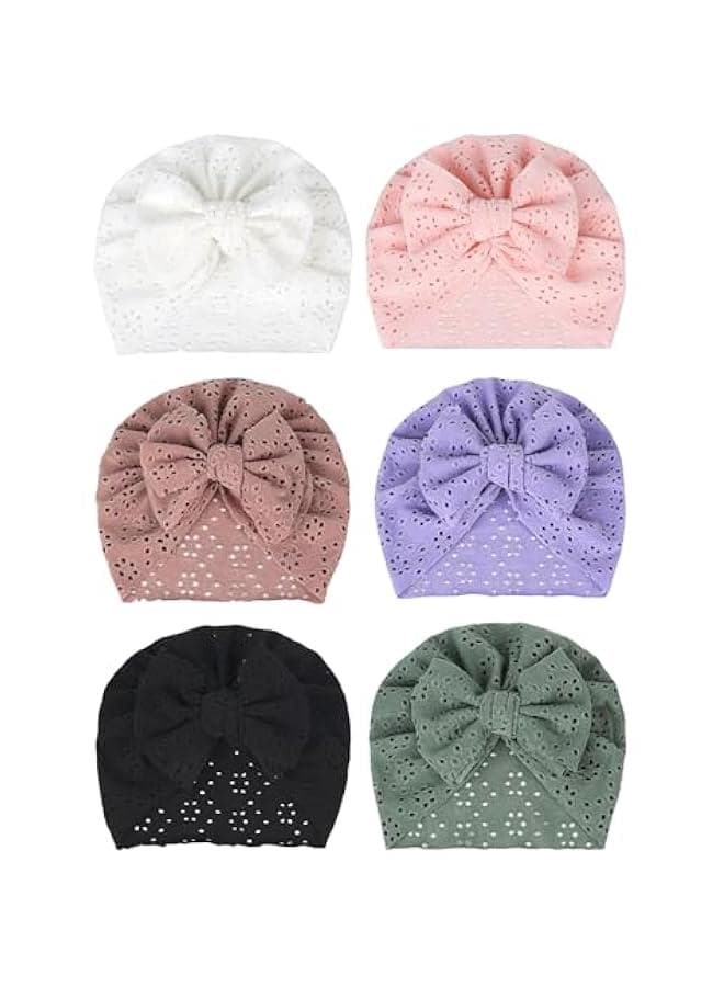 Stretchy Baby Turban Hats, Baby Hat with Bows for Girls, Baby Boys Caps, Toddler, Newborn, Infant Hat Unisex