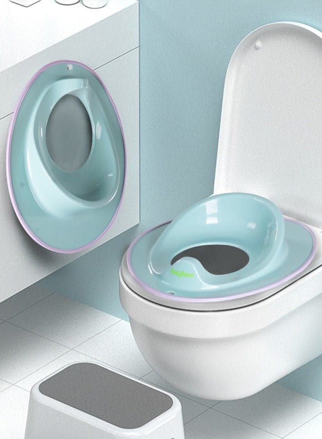 Baybee TinyTrek Potty Seat for Kids Toilet Seat | Baby Potty Training Seat Chair, Fits Round & Oval Toilets, Non-Slip with Splash Guard Seat for 1-8 Years Kids Boys Girls