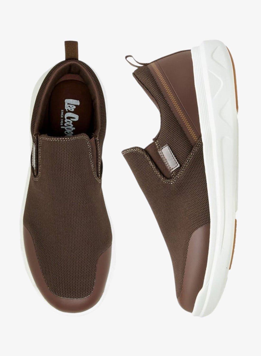 Men's Textured Slip-On Loafers