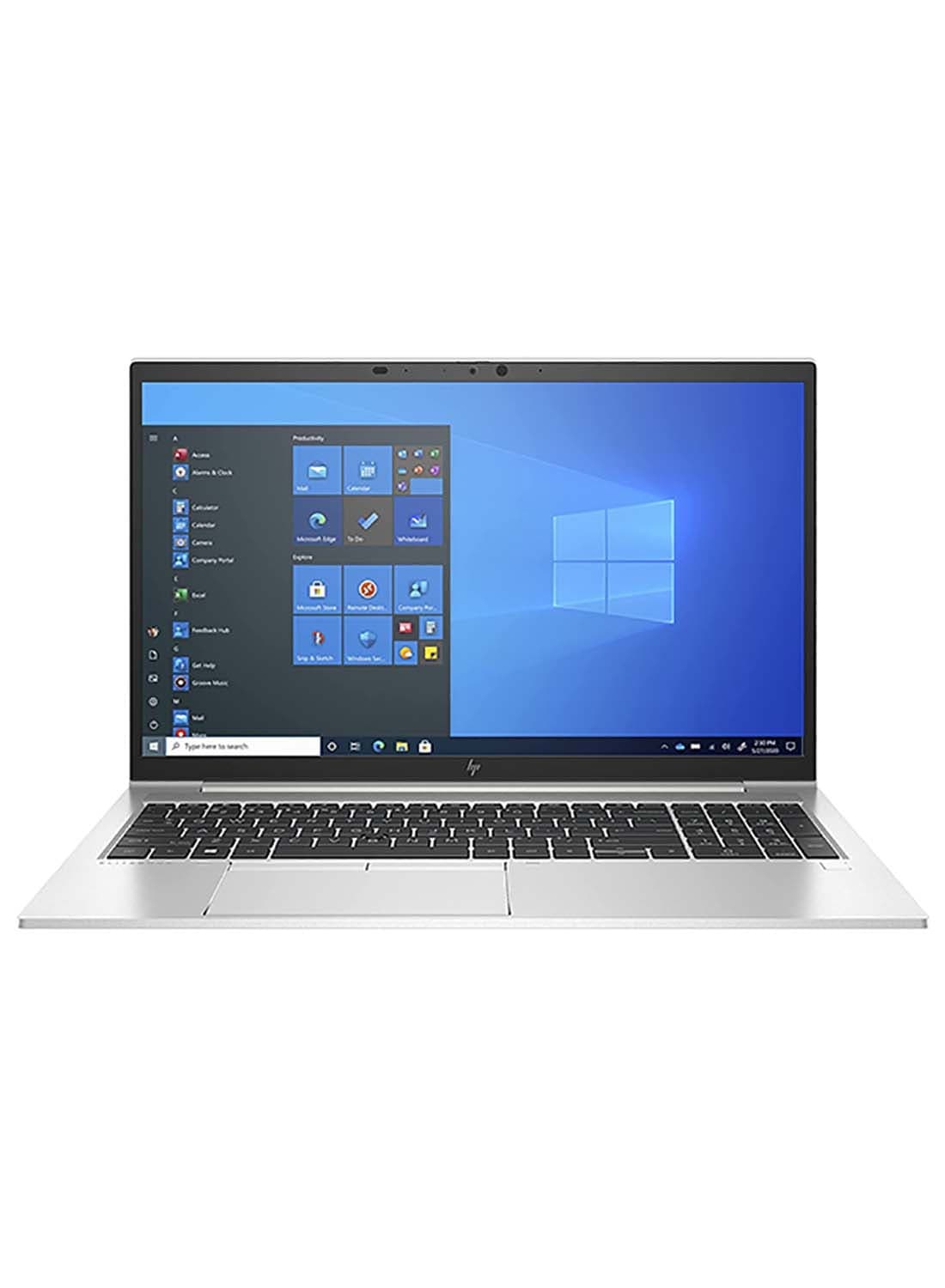 EliteBook 850 G8 Laptop With 15.6-Inch Display, Core i5 1135G7 Processor/8GB RAM/256GB SSD/Intel Xe Graphics/Windows 10 Pro English/Arabic Silver