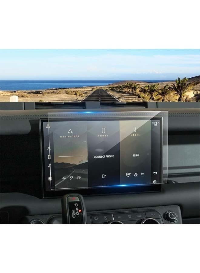 Defender Screen Protector for Land Rover Defender Pivi Pro 11.4-inch Touch Screen, 9H Tempered Glass 2023 2024 Defender 90&110&130 Accessories HD Transparent Protective Film 11.4"