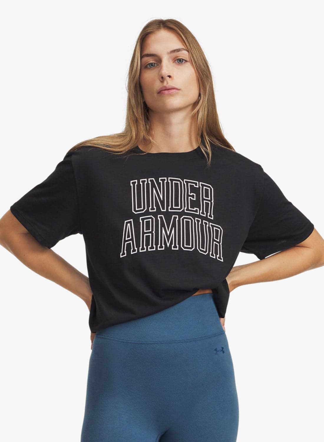 Oversized Campus Graphic T-Shirt
