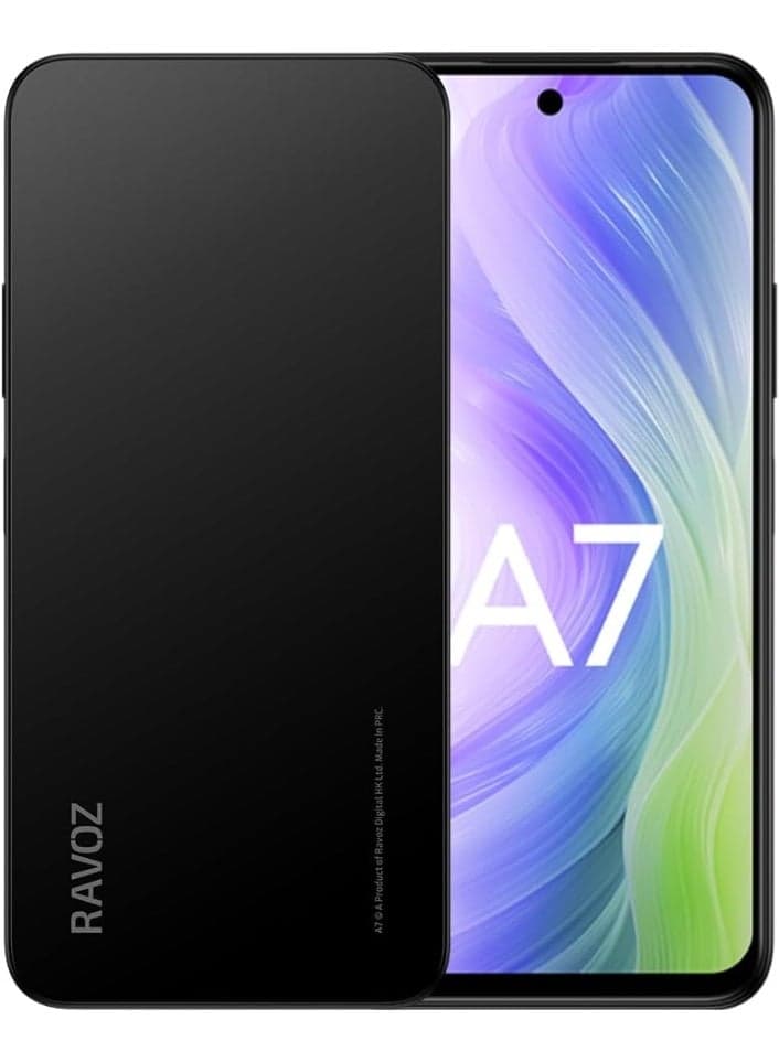 RAVOZ A7 Dual SIM, NFC Supported (4GB+8GB) 12GB RAM 128GB 4G LTE No Camera and No GPS - Middle East Version