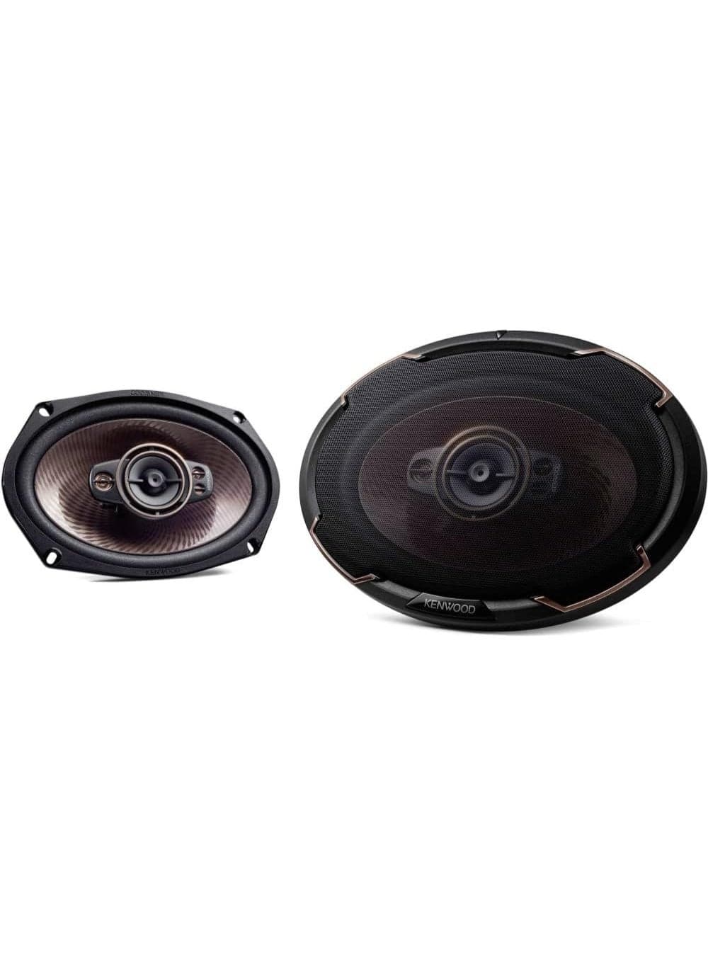 Kenwood KFC-PS6996 6x9" 5-Way Car Speakers - RMS Power 150W, Peak Power 650W Premium Sound Upgrade with Deep Bass