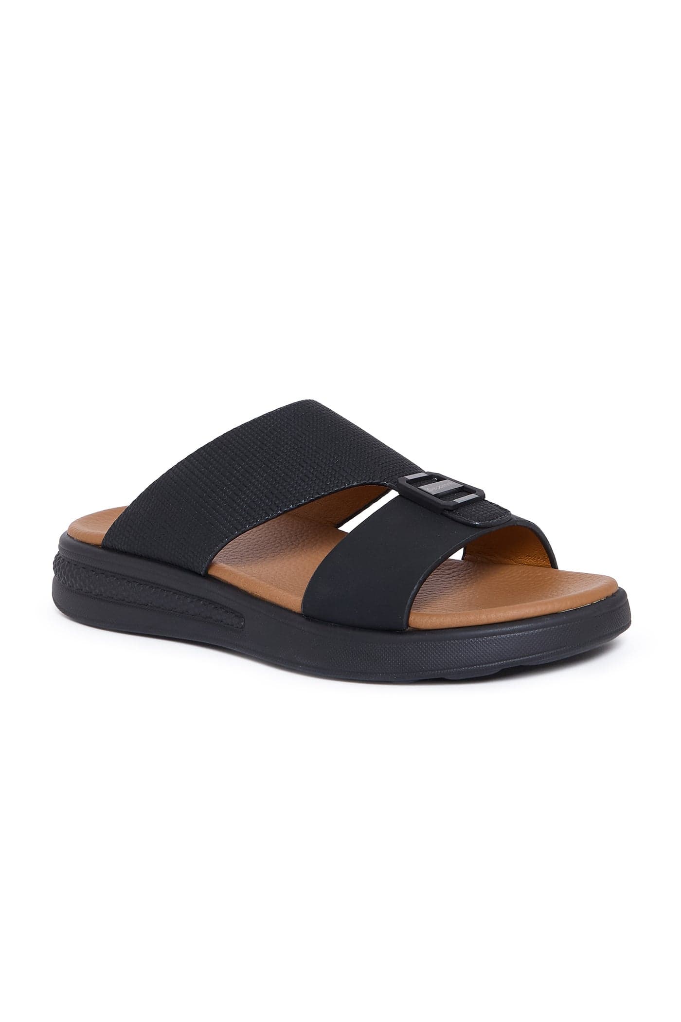 Comfort Arabic Sandals for Men – Classic Slip-On Open Toe Sandals with Cushioned Footbed for Daily Wear