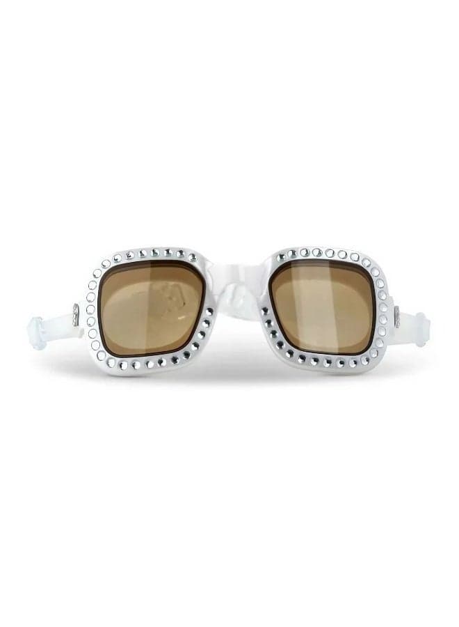 Bling2O Cloud Bring Vibrancy Swim Goggles (White)