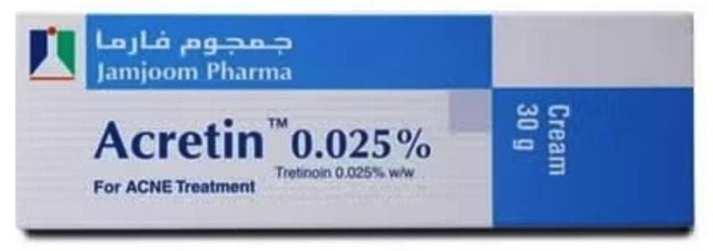 Acretin Cream 0.025% - 30 g
