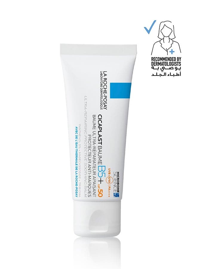 Cicaplast Baume B5+ Spf 50: Soothing Repairing Balm For Dry, Irritated And Sun-Exposed Skin