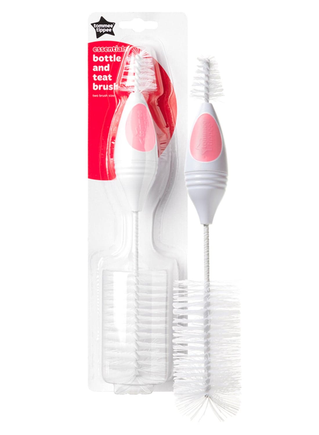 Bottle and Teat Brush – Baby Bottle Cleaning Brush with Soft Bristles for Bottles & Teats – Assorted Colors – Feeding Accessories for Milk Bottles, Newborn Essentials