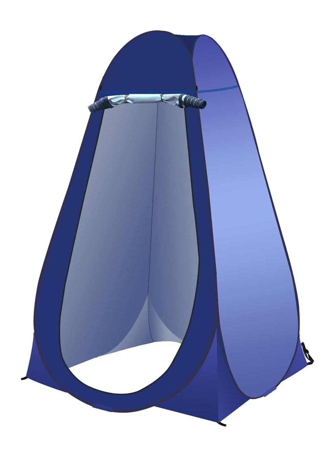 Shower Changing Tent, Portable Outdoor Camp Toilet, Pop-up Room Privacy Shelter, Outdoor Privacy Tent with Carrying Bag, Changing Room for Women Men (Blue)