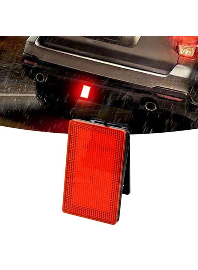 Third Strobe Flashing Universal Car Lights Tail Brake Stop Light Signal Lamp Car Tuning Accessories(Red)