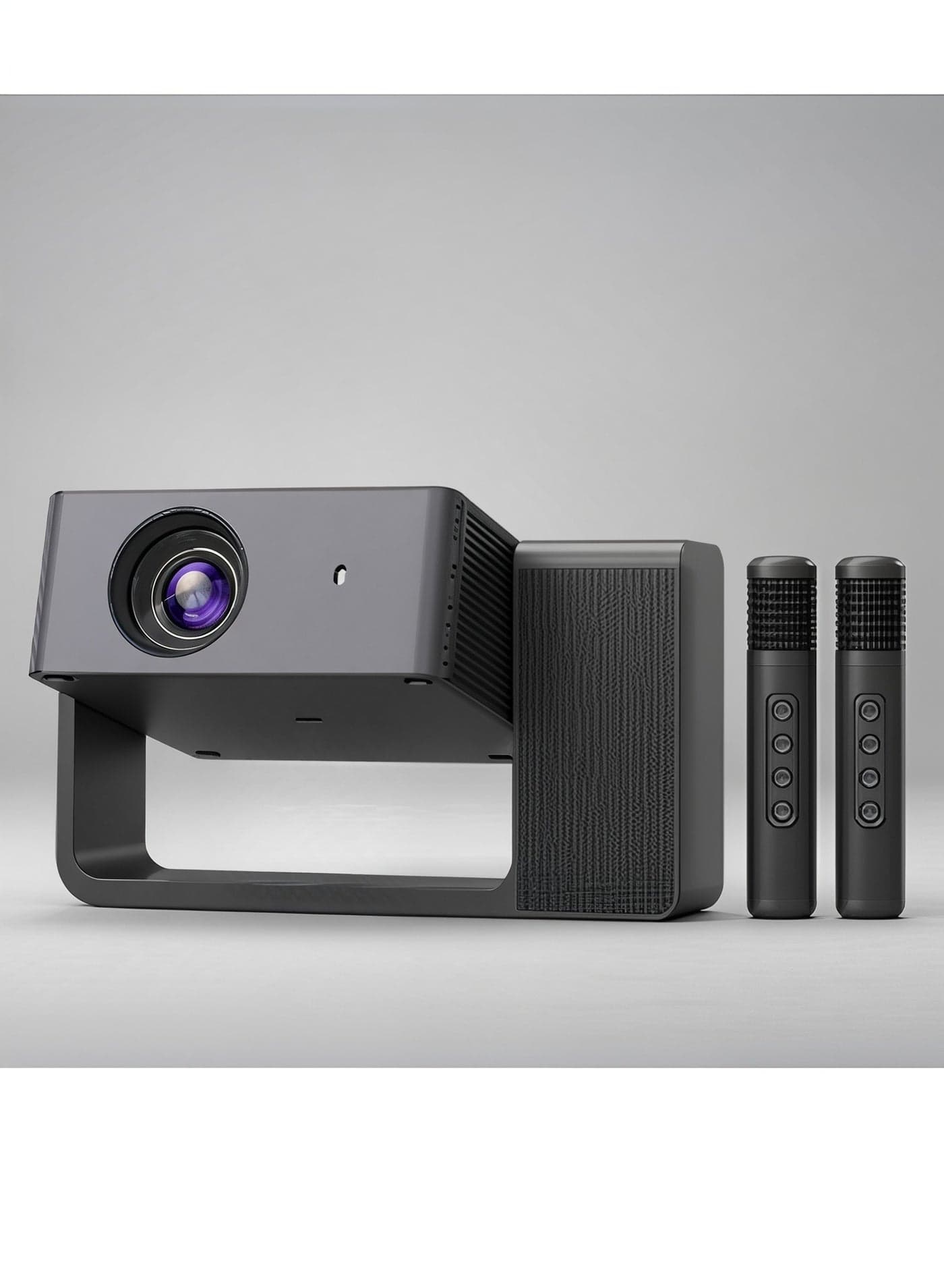 Smartbarry HT30 4K High-definition Karaoke Style Projector, Manual Focusing 5G Dual Band Speed,HD WiFi Bluetooth Projector, Intelligant Temperature Control, Android 11.0 Home Theater, Movies,Video Gaming, Office Work Meetings Projector