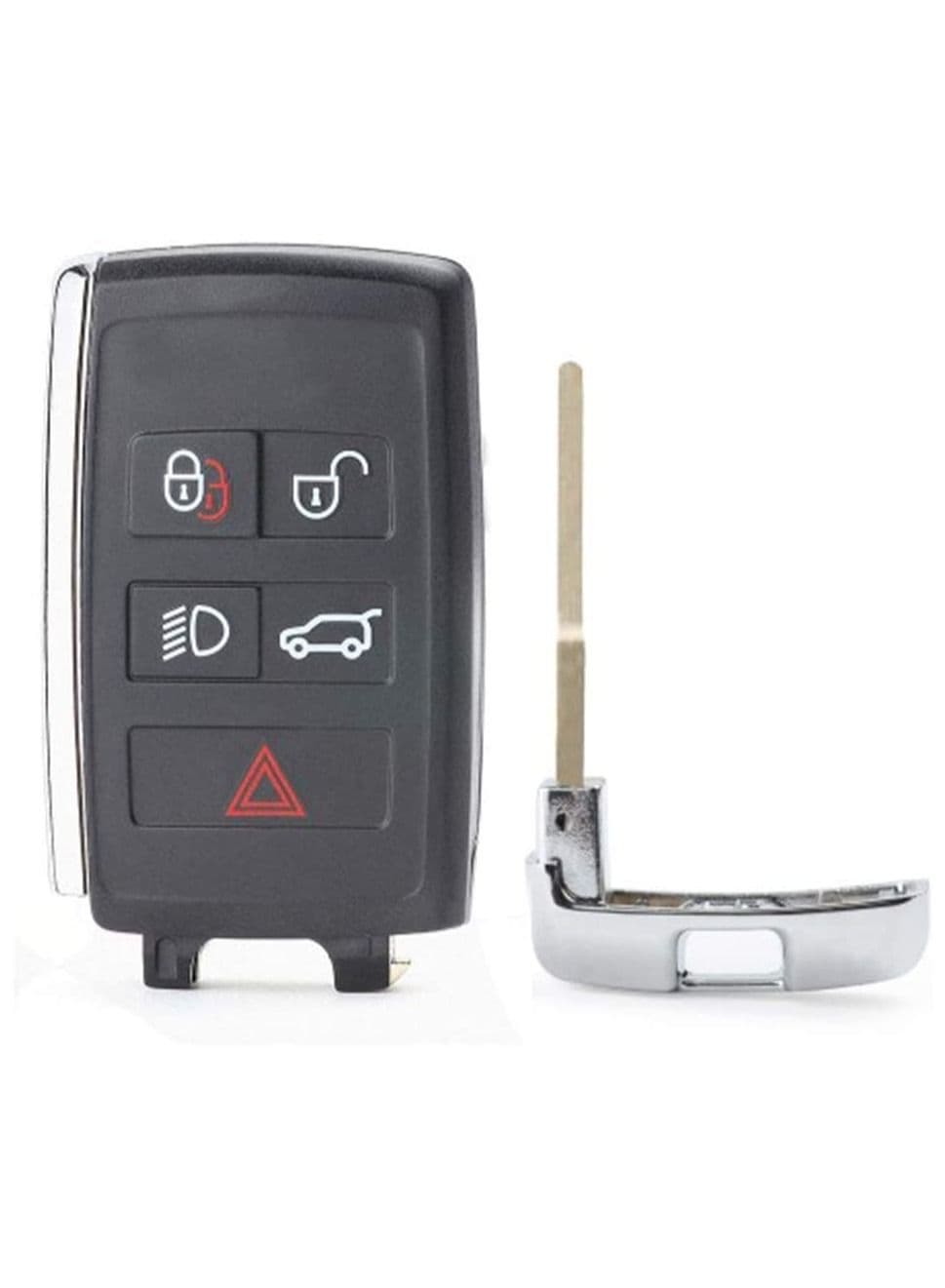 5 Button Replacement Remote Key Shell Case Fob for Land Rover 2018 2019