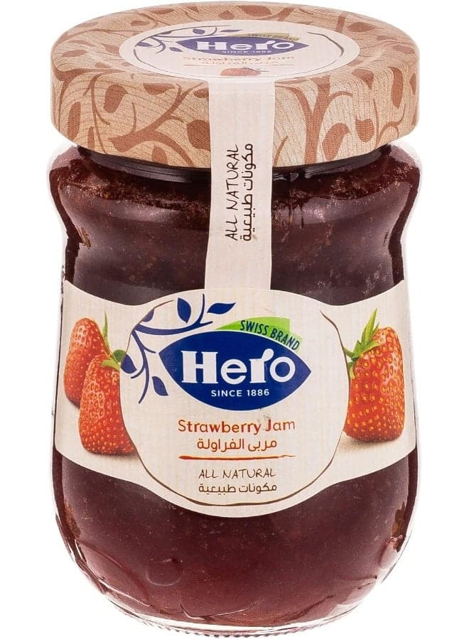 Hero Ngx Strawberry Jam 350Gm 1+1 Free
