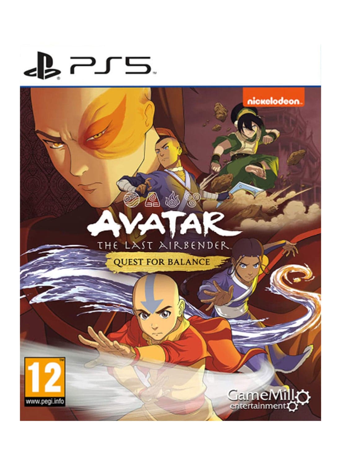 Avatar The Last Airbender Quest for Balance PEGI PS5 - playstation_5_ps5
