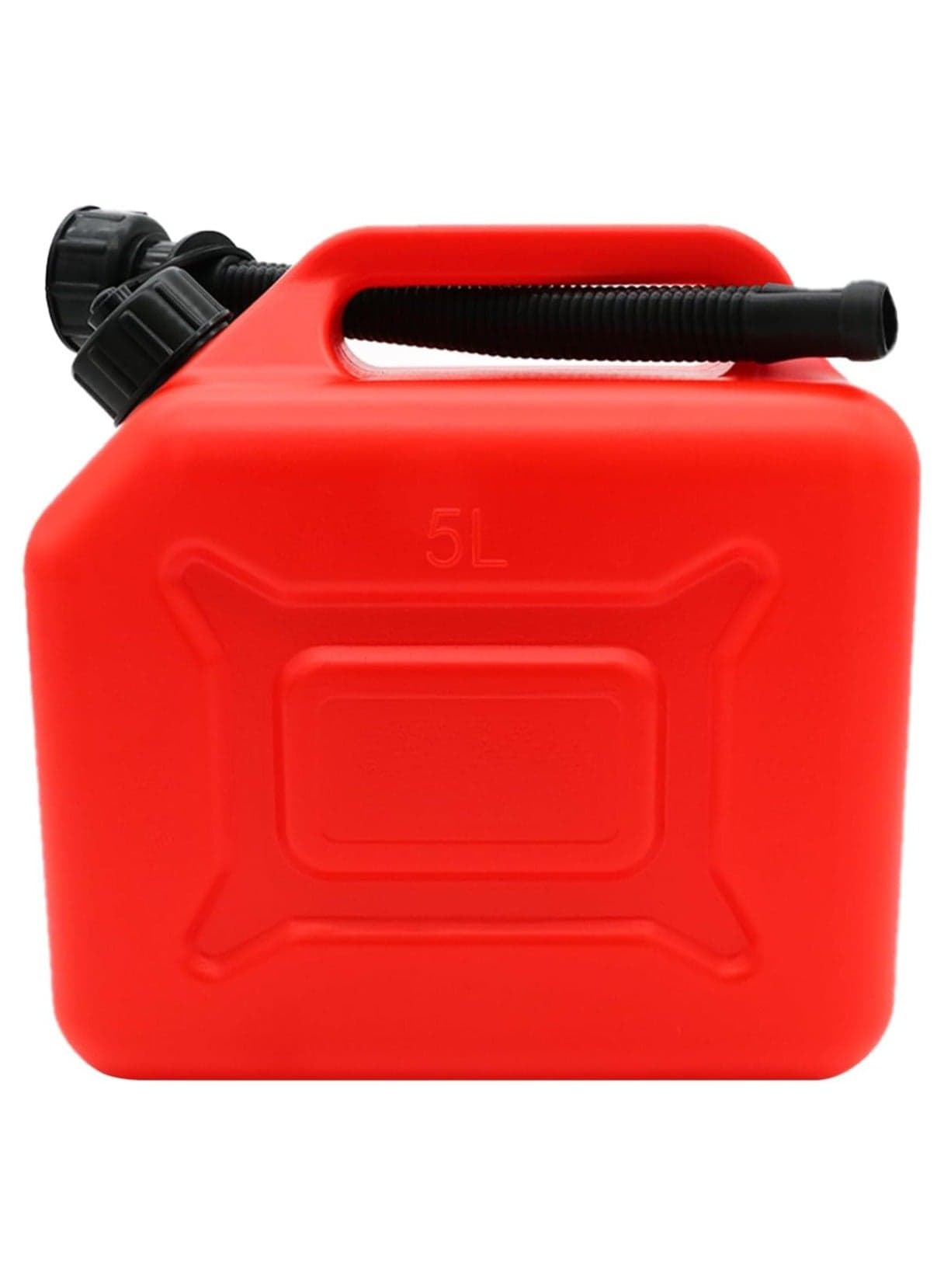 Duravel Jerry Can - 5 Litre- Fuel Can Container for Oil Petrol petrol can, fuel can for Offroad vehicles - patrol gallon for Motorcycle SUV ATV Most Cars