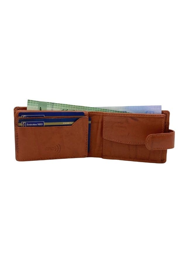Laveri Men RFID Leather Wallet – Slim Bifold Credit Card Holder