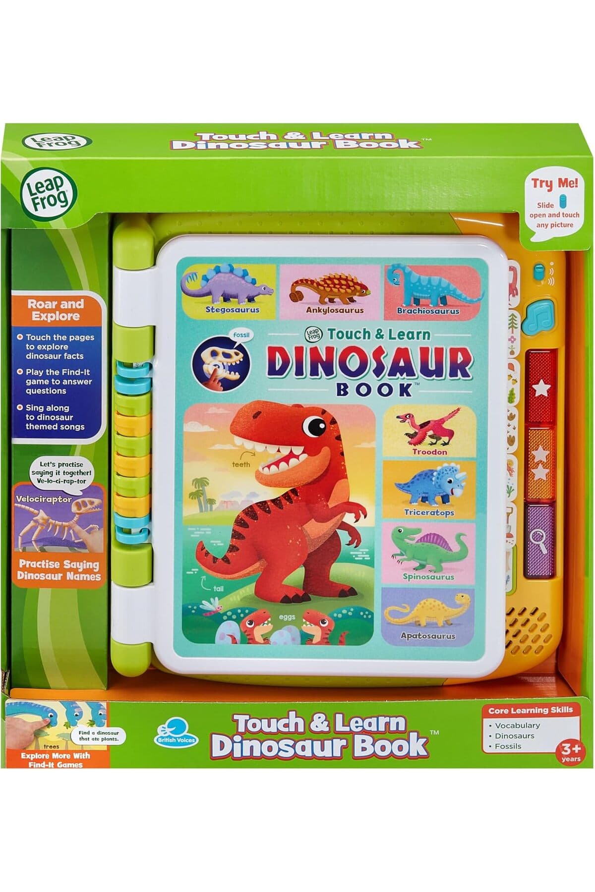 Touch & Learn Dinosaur Book 80-619203