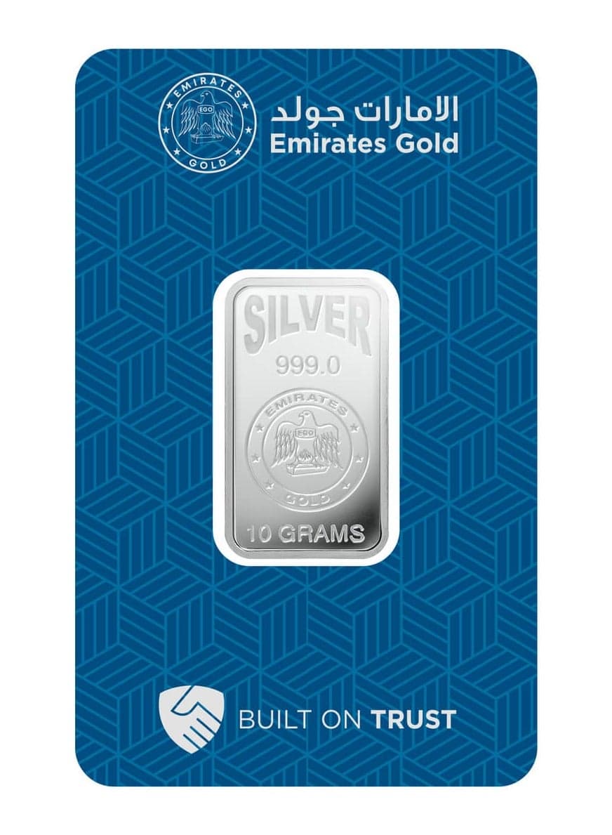 Emirates | 10g Pure Silver Bar 999 - 10 Grams