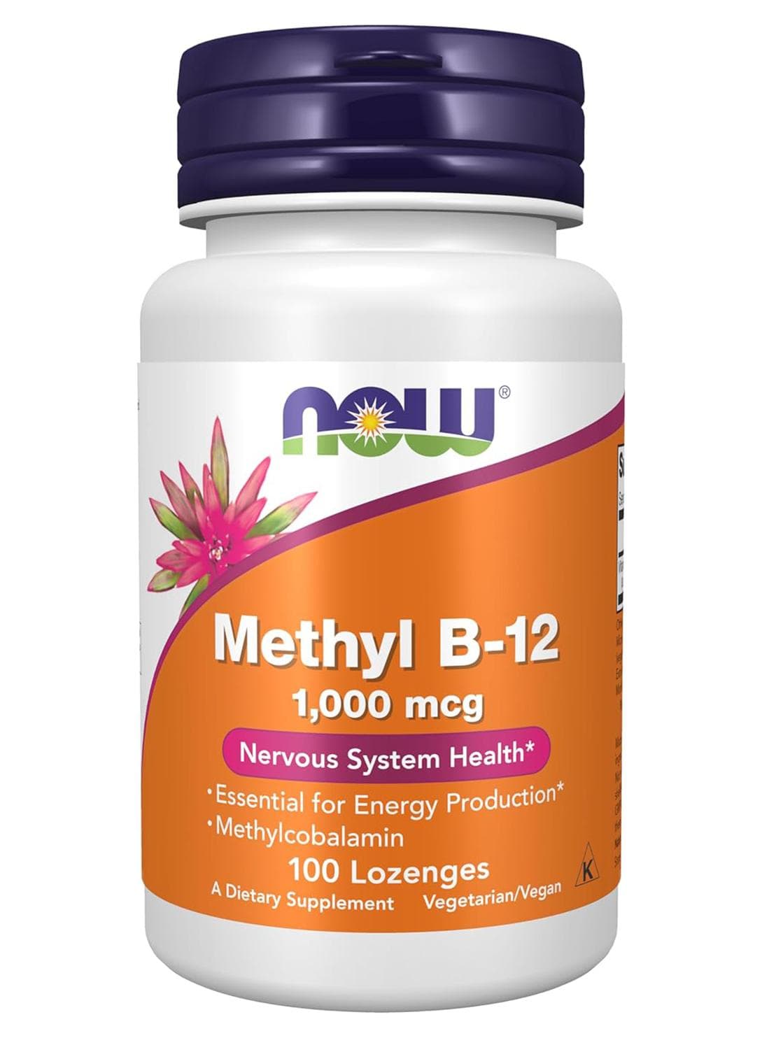 Methyl B-12 Dietary Supplement 1000 mcg - 100 Lozenges