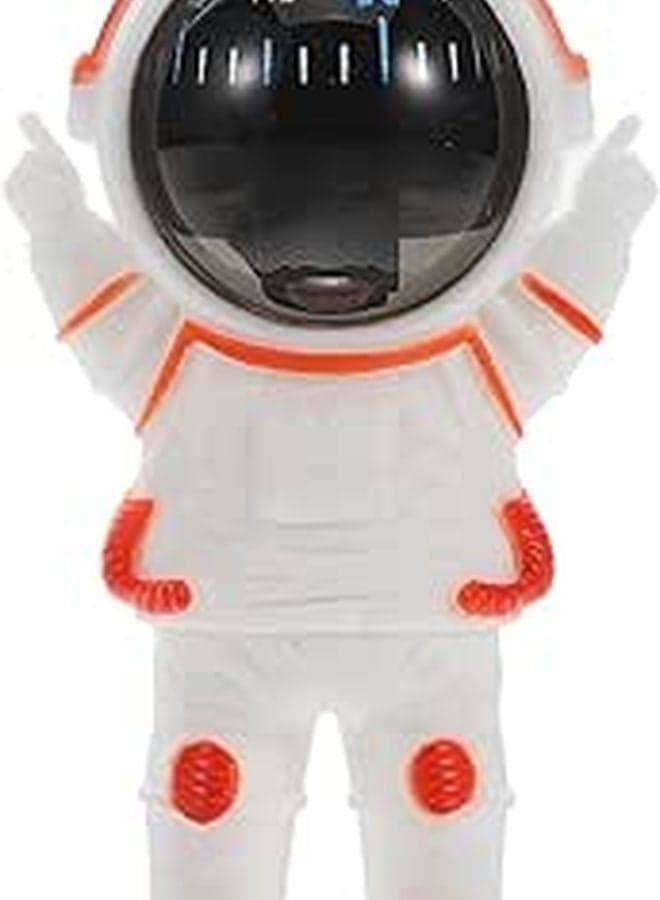 Orange Mini Astronaut Dashboard Car Compass High Precision Portable Navigation Tool