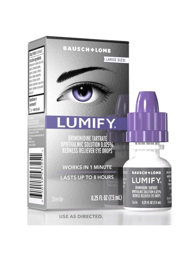 LUMIFY Redness Reliever Eye Drops- 0.25oz (7.5ml)